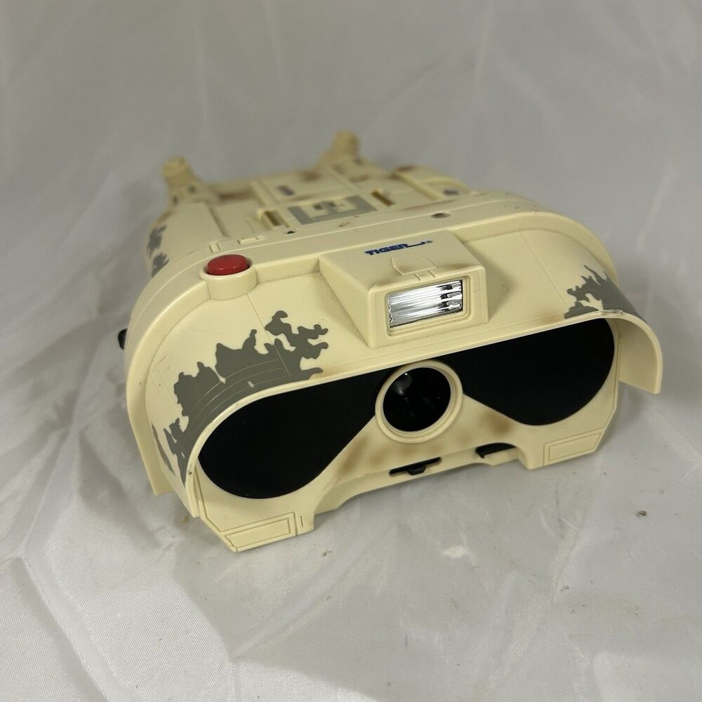1999 Star Wars Vintage Tiger Vehicle Tan Camo Electronic Sound Toy UNTESTED